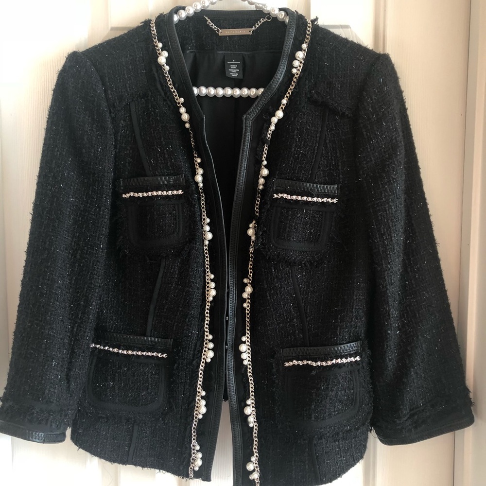 White House Black Market Jacket Size 6